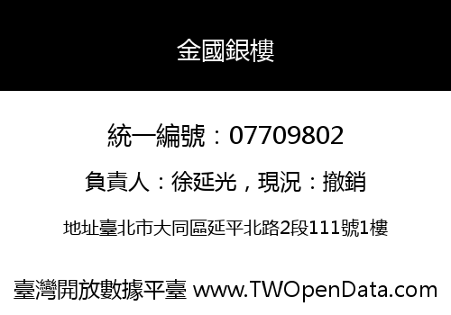 金國銀樓
