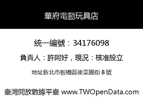 華府電動玩具店