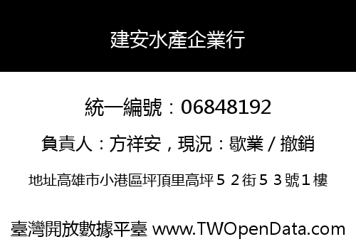 建安水產企業行