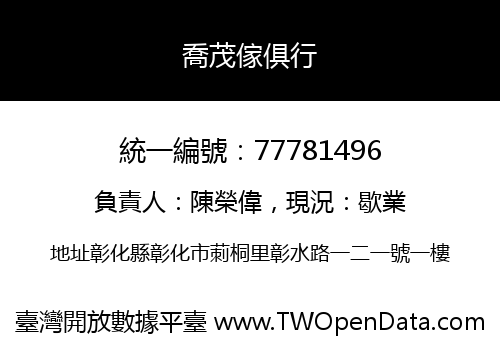 喬茂傢俱行