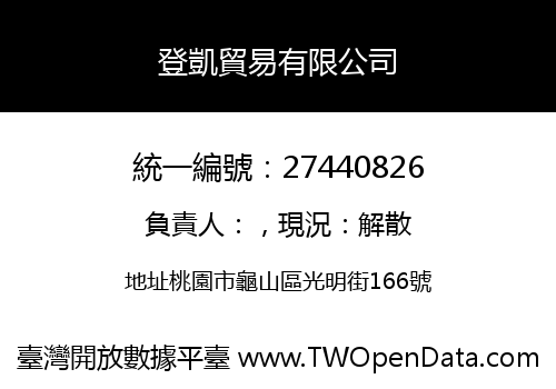 登凱貿易有限公司