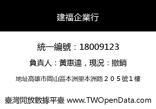 建福企業行