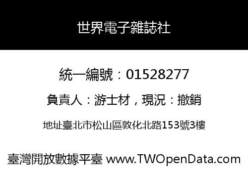 世界電子雜誌社