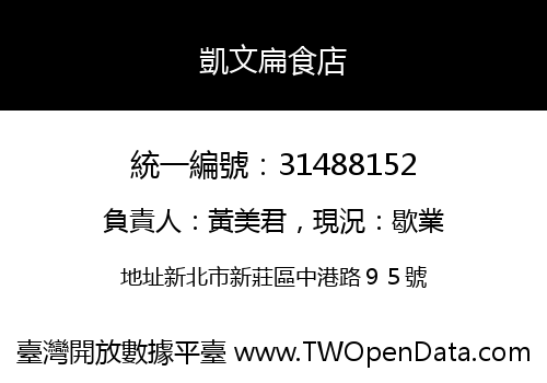 凱文扁食店