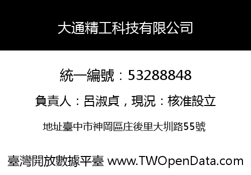 大通精工科技有限公司