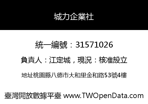 城力企業社