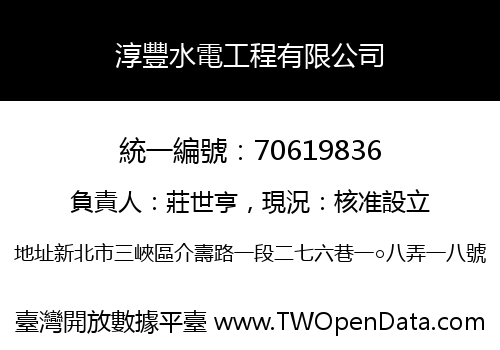 淳豐水電工程有限公司