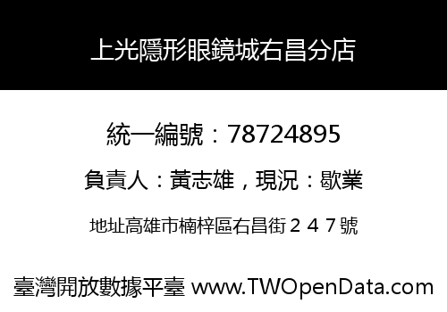 上光隱形眼鏡城右昌分店
