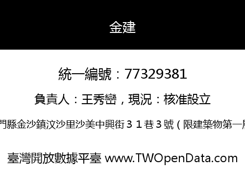 金建