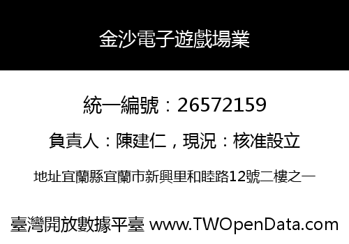 金沙電子遊戲場業