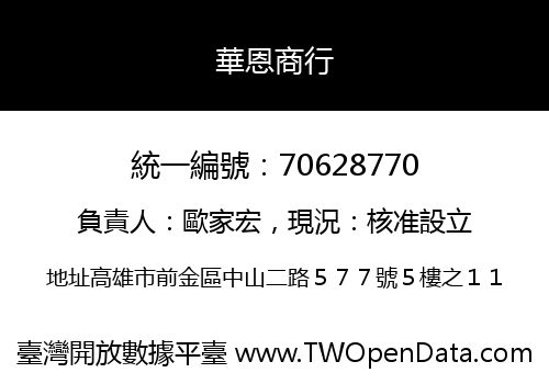 華恩商行