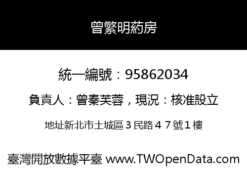 曾繁明葯房