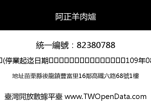 阿正羊肉爐