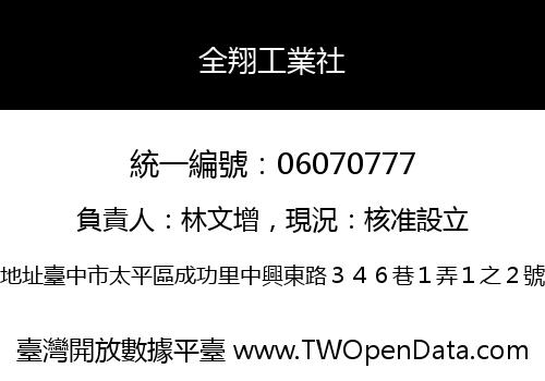 全翔工業社
