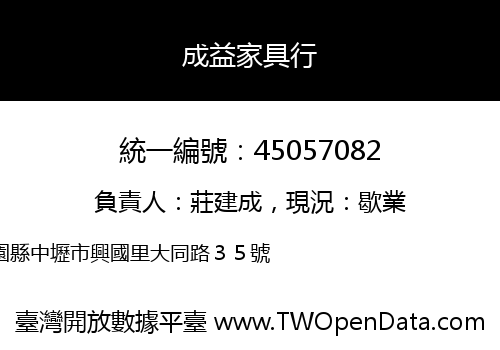 成益家具行
