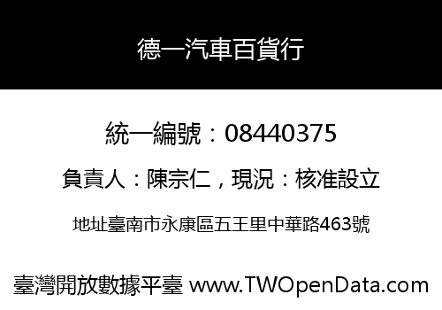 德一汽車百貨行
