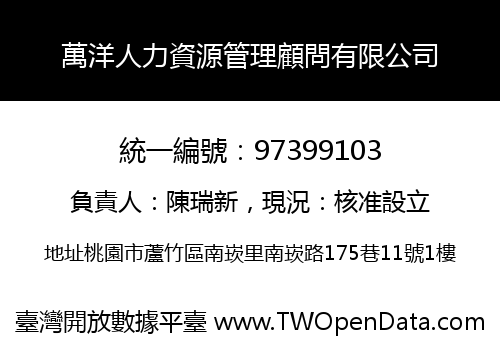萬洋人力資源管理顧問有限公司