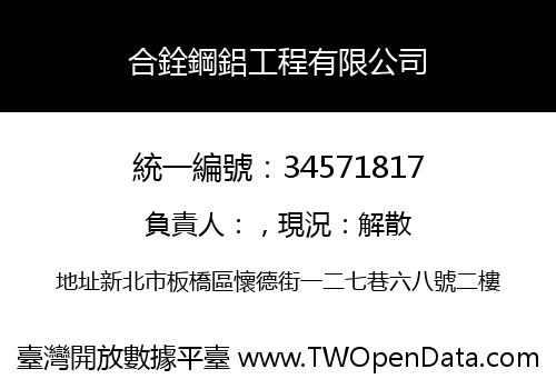 合銓鋼鋁工程有限公司