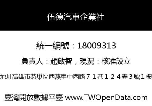 伍德汽車企業社