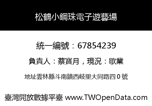 松鶴小鋼珠電子遊藝場