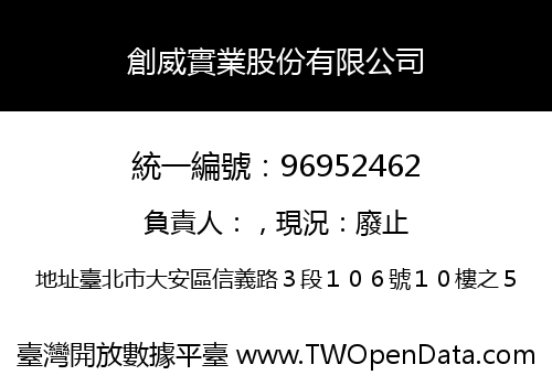 創威實業股份有限公司