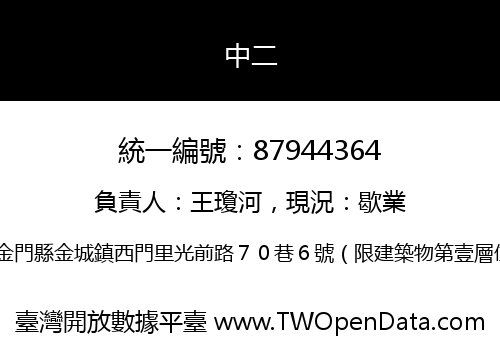 中二