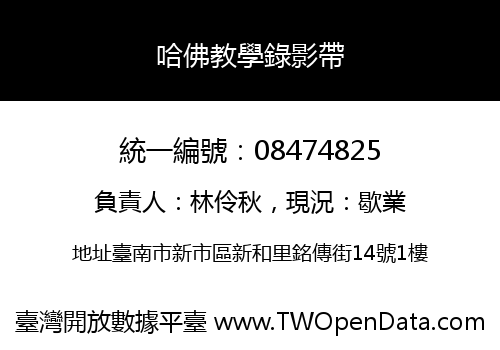 哈佛教學錄影帶