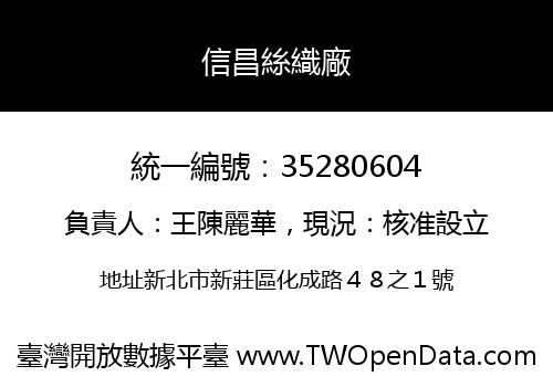 信昌絲織廠