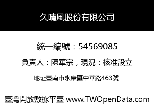久晴風股份有限公司