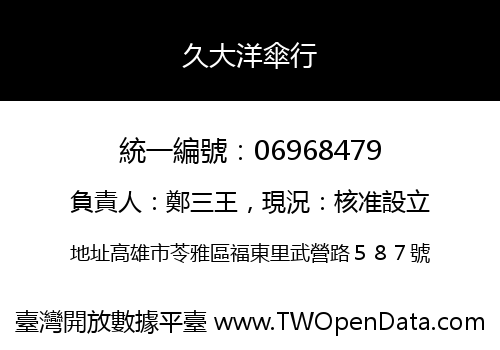 久大洋傘行