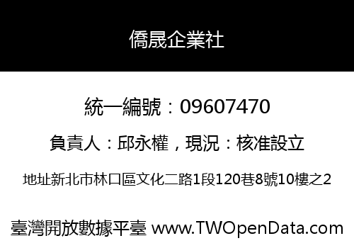 僑晟企業社