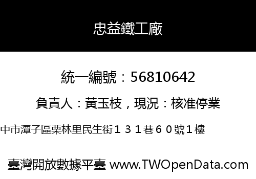 忠益鐵工廠