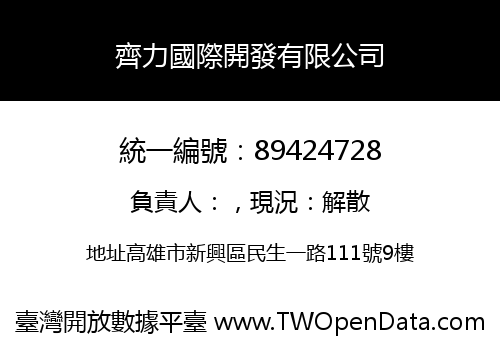 齊力國際開發有限公司