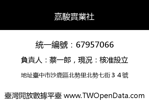 嘉駿實業社