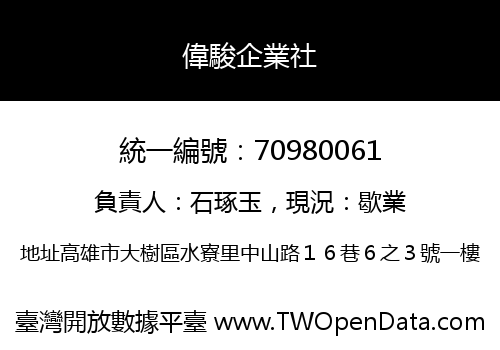 偉駿企業社