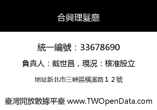 合興理髮廳