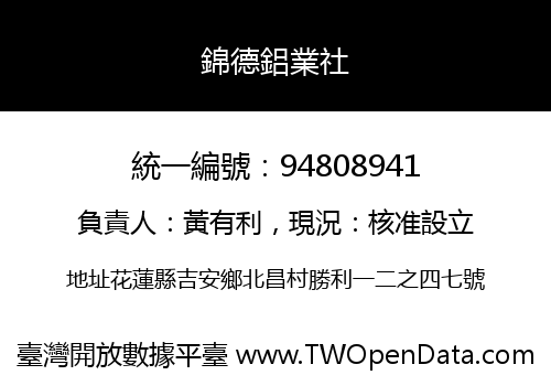 錦德鋁業社