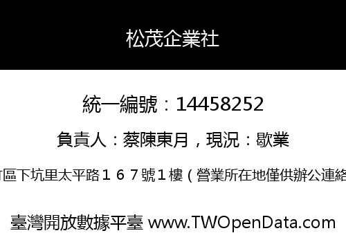 松茂企業社