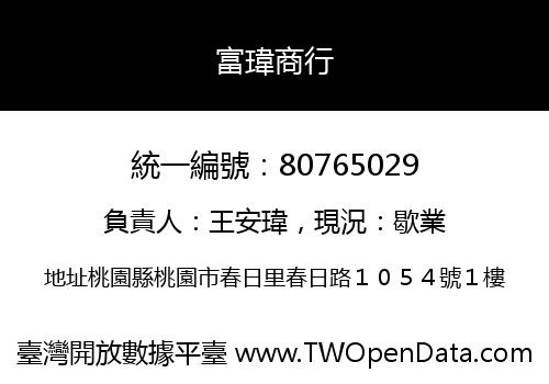 富瑋商行
