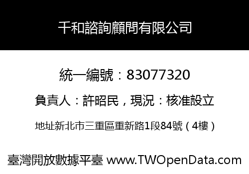 千和諮詢顧問有限公司