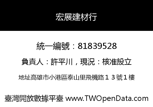 宏展建材行