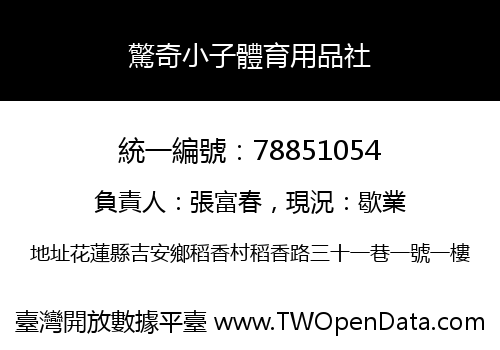 驚奇小子體育用品社