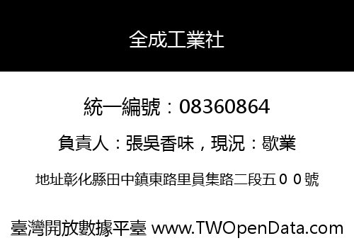 全成工業社