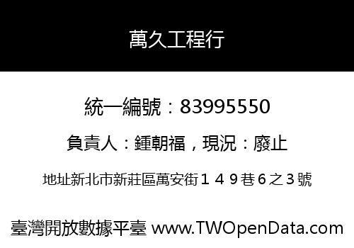 萬久工程行
