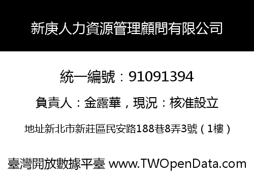 新庚人力資源管理顧問有限公司