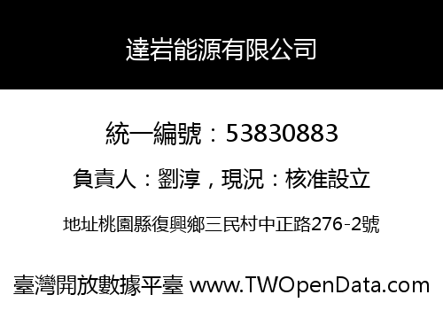 達岩能源有限公司