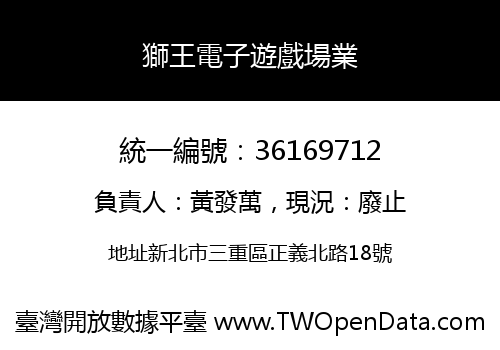 獅王電子遊戲場業