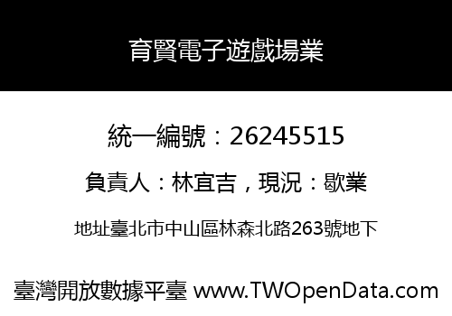 育賢電子遊戲場業
