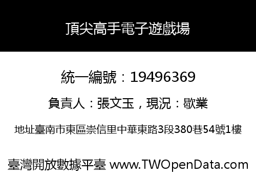 頂尖高手電子遊戲場