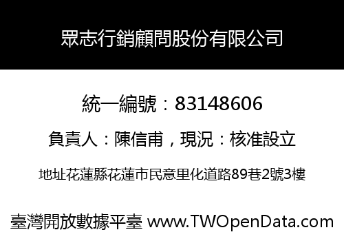 眾志行銷顧問股份有限公司